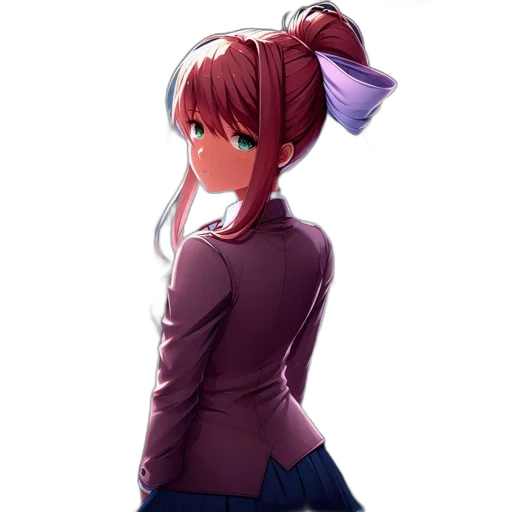 staff, jacket, dress, weapon, anime, pixel art, concept art, 3d render transparent PNG cut-out