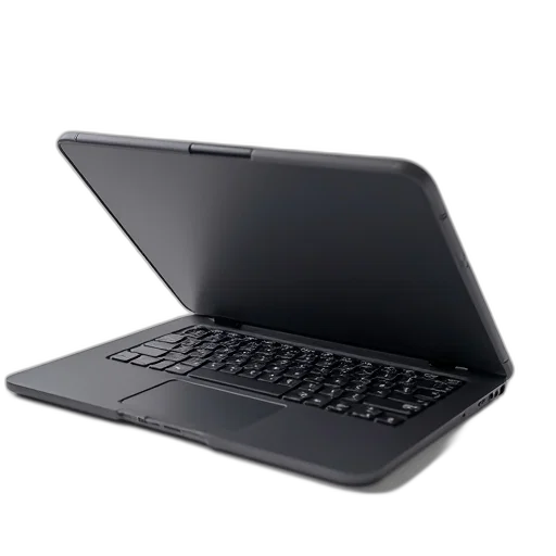 3d render, back, cover, keyboard, panel, side, tablet transparent PNG cut-out