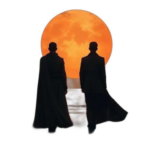 umbrella, jacket, staff, mask transparent PNG cut-out