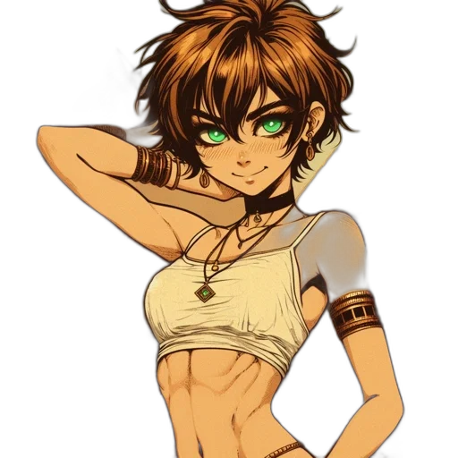 staff, anime, pixel art, concept art, fantasy art, golden, earth tones, green transparent PNG cut-out