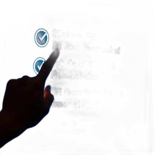 digital, display, screen, blue, background, white, text, shows transparent PNG cut-out