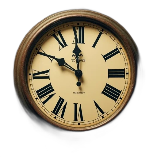 jewelry, 3d render, photorealistic, old, clock, postcard transparent PNG cut-out
