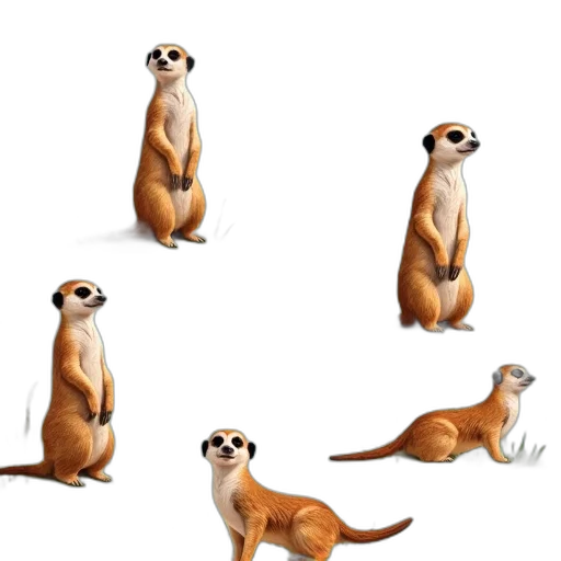 animal, creature, concept art, 3d render, cartoon, photorealistic, earth tones, pattern transparent PNG cut-out