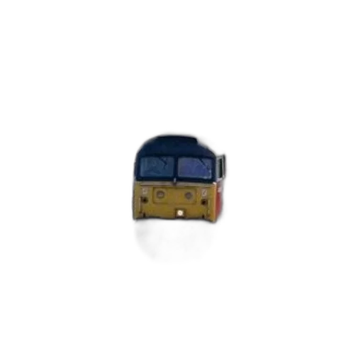 jewelry, 3d render, pixel art, train, yellow, front, traveling, tracks transparent PNG cut-out
