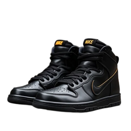 shoes, nike, dunk, high transparent PNG cut-out