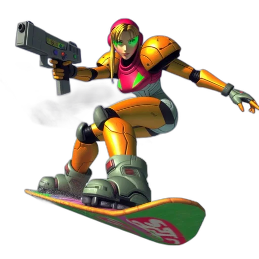 robot, weapon, concept art, 3d render, pixel art, individual, futuristic, outfit transparent PNG cut-out