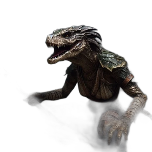 creature, dragon, animal, mask, concept art, 3d render, fantasy art, photorealistic transparent PNG cut-out