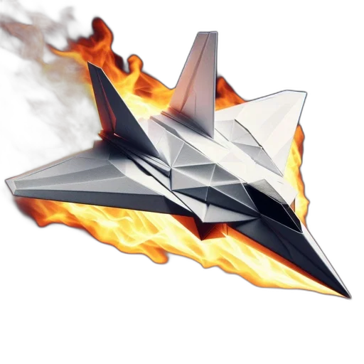 weapon, dragon, concept art, 3d render, pixel art, photorealistic, fire, origami transparent PNG cut-out