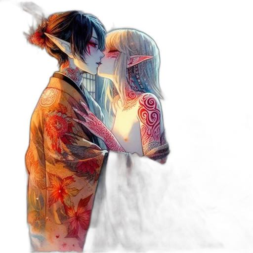 mask, robot, dragon, jacket, watercolor, concept art, fantasy art, anime transparent PNG cut-out