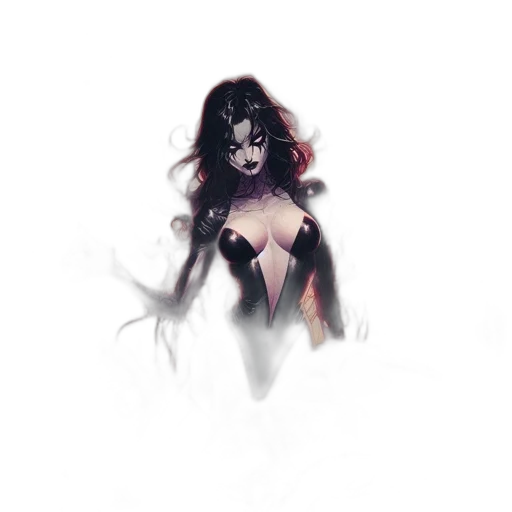creature, mask, dress, face, concept art, comic book art, fantasy art, pixel art transparent PNG cut-out