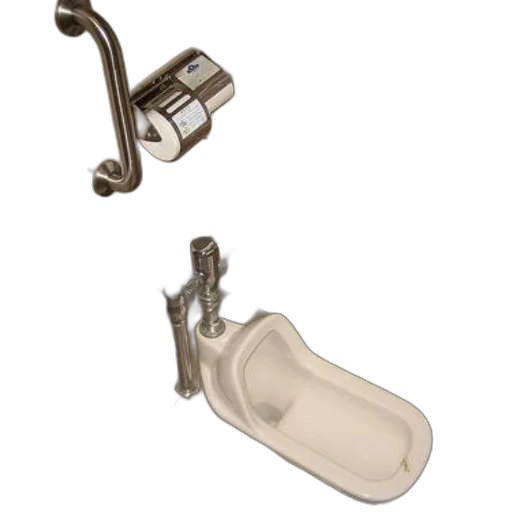jewelry, staff, furniture, weapon, 3d render, small, urinal, installed transparent PNG cut-out