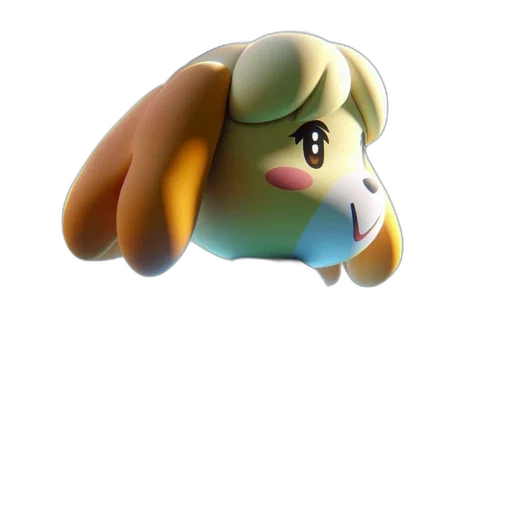 animal, weapon, mask, creature, 3d render, concept art, pixel art, vaporwave transparent PNG cut-out