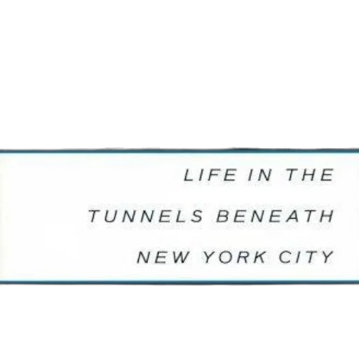 life, tunnels, beneath, new, york, city, book, cover transparent PNG cut-out