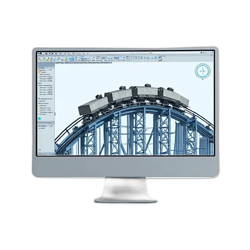 3d render, concept art, computer-aided, design, cad, software, interface, displaying transparent PNG cut-out