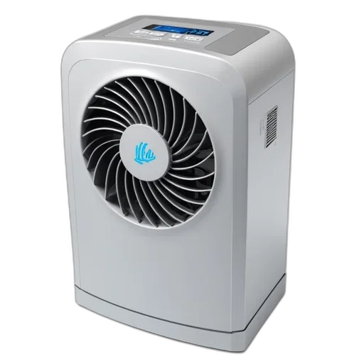 robot, animal, 3d render, photorealistic, sleek, modern, air, conditioner transparent PNG cut-out