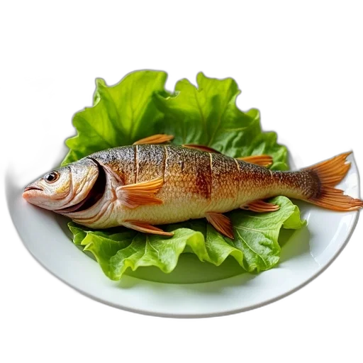 food, animal, creature, weapon, photorealistic, 3d render, plate, grilled transparent PNG cut-out