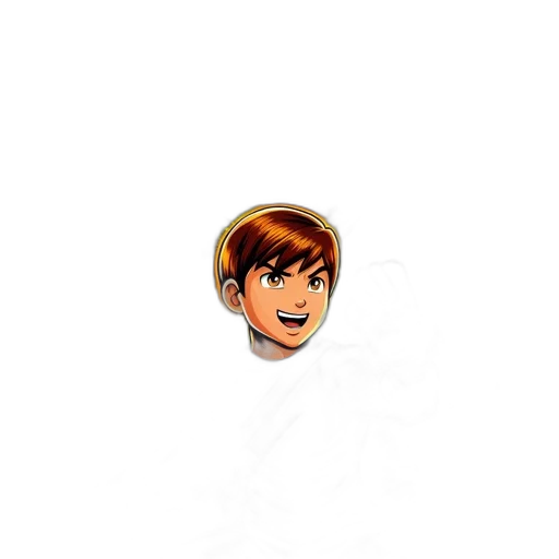 staff, jewelry, hair, jacket, cartoon, pixel art, 3d render, comic book art transparent PNG cut-out
