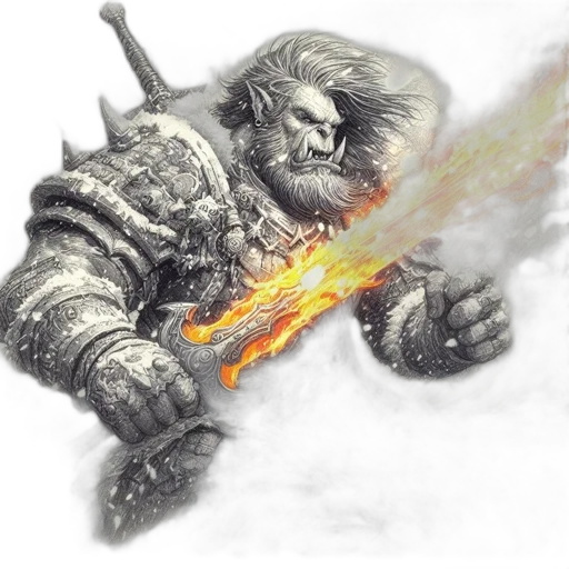 dragon, staff, sword, weapon, fantasy art, concept art, photorealistic, comic book art transparent PNG cut-out