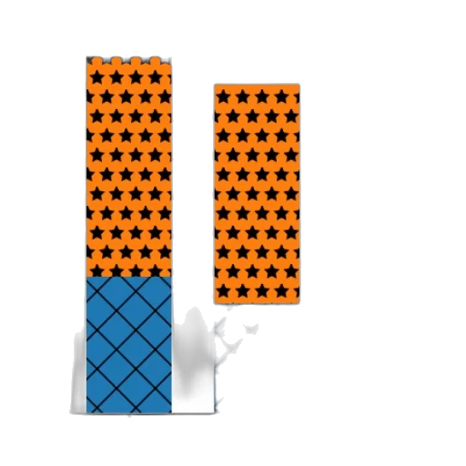 hat, umbrella, weapon, pixel art, 3d render, concept art, anime, blue transparent PNG cut-out