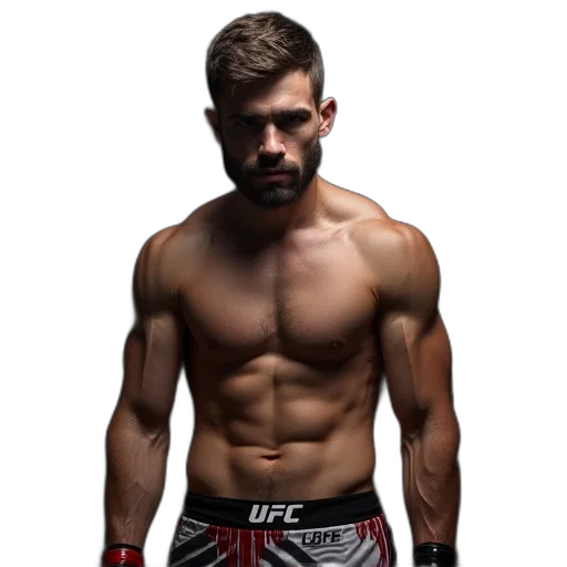person, ufc, champion, looks transparent PNG cut-out