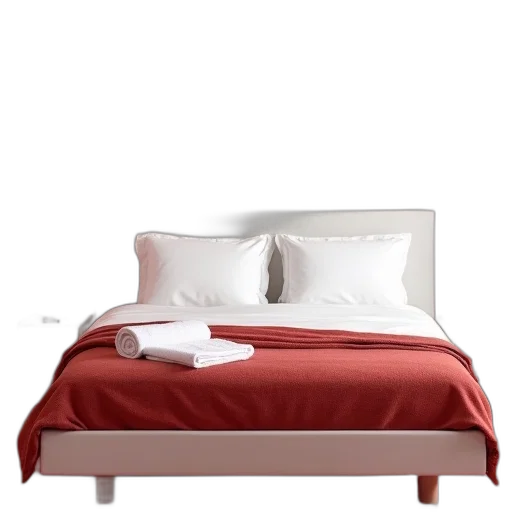 furniture, 3d render, photorealistic, red, monochrome, colorful, neatly, made transparent PNG cut-out