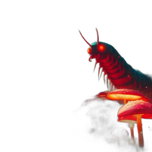 dragon, creature, animal, weapon, concept art, 3d render, fantasy art, photorealistic transparent PNG cut-out