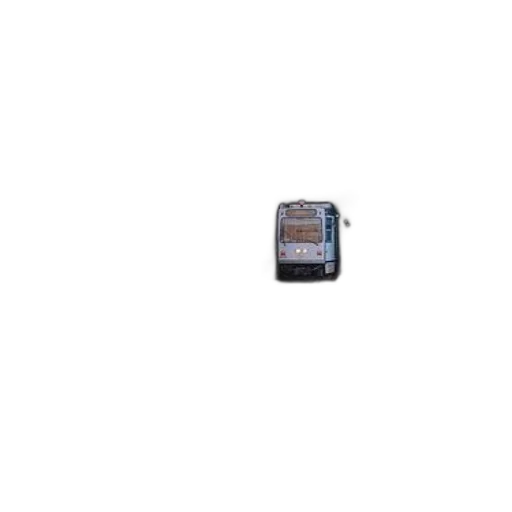 robot, building, furniture, jewelry, pixel art, 3d render, tram, emerging transparent PNG cut-out