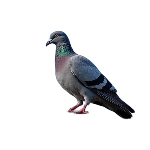 animal, creature, staff, crown, 3d render, photorealistic, concept art, vaporwave transparent PNG cut-out