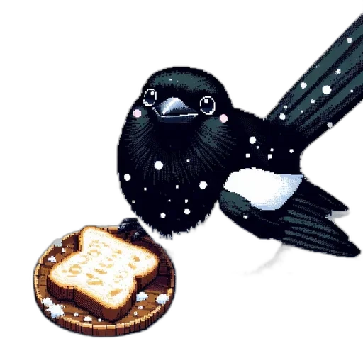 food, pixel art, concept art, watercolor, snow, monochrome, pixel, art transparent PNG cut-out