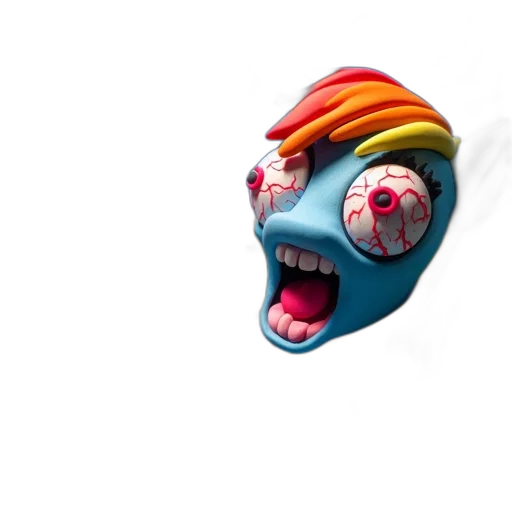mask, creature, face, hat, 3d render, concept art, pixel art, photorealistic transparent PNG cut-out