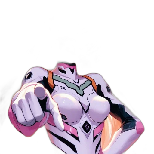 robot, weapon, jewelry, mask, 3d render, concept art, vaporwave, comic book art transparent PNG cut-out