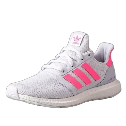 shoes, vaporwave, 3d render, pastel, nmst, white, pink, back transparent PNG cut-out