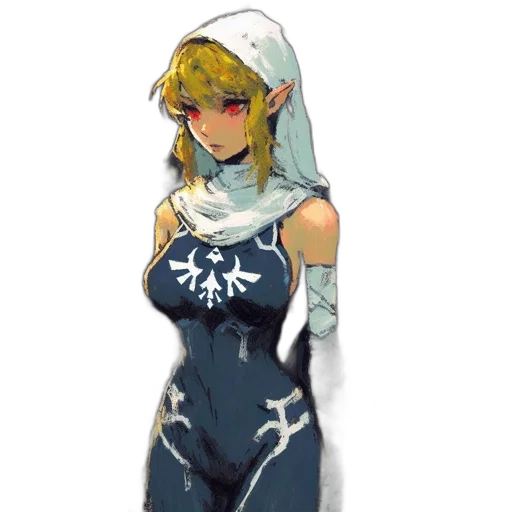 dress, staff, weapon, sword, concept art, anime, pixel art, fantasy art transparent PNG cut-out