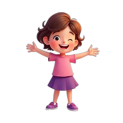 dress, face, staff, cartoon, 3d render, photorealistic, concept art, character transparent PNG cut-out