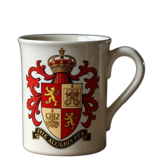 crown, 3d render, photorealistic, mclaughlin, coat, arms, mugs transparent PNG cut-out