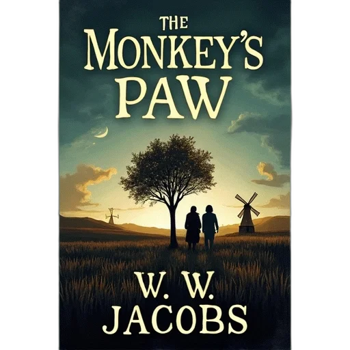 cover, monkey, paw, jacobs, featuring, dark, moody, illustration transparent PNG cut-out