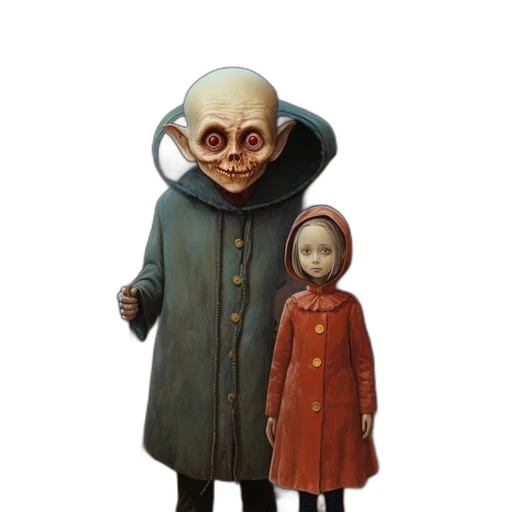 mask, jacket, face, staff, concept art, fantasy art, 3d render, oil painting transparent PNG cut-out