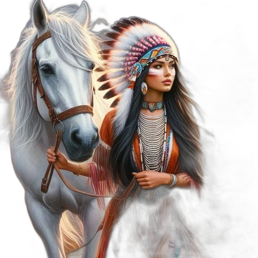 jewelry, animal, staff, crown, fantasy art, concept art, photorealistic, oil painting transparent PNG cut-out