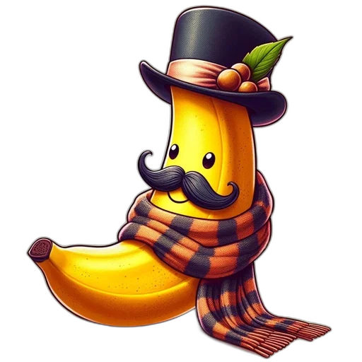 hat, animal, staff, food, pixel art, concept art, photorealistic, anthropomorphized transparent PNG cut-out