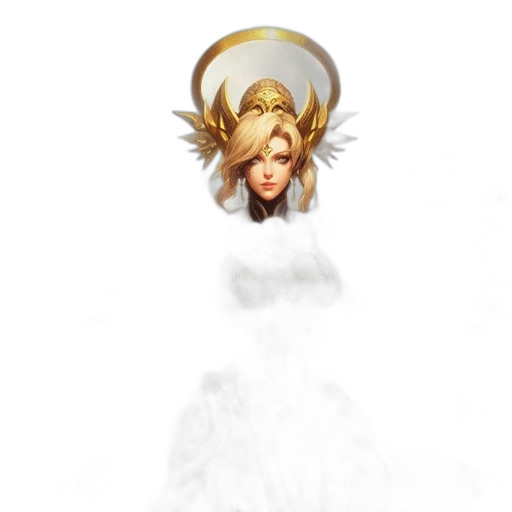 crown, dress, staff, hat, concept art, fantasy art, pixel art, photorealistic transparent PNG cut-out