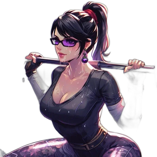weapon, staff, comic book art, fantasy art, concept art, anime, dark, animated transparent PNG cut-out