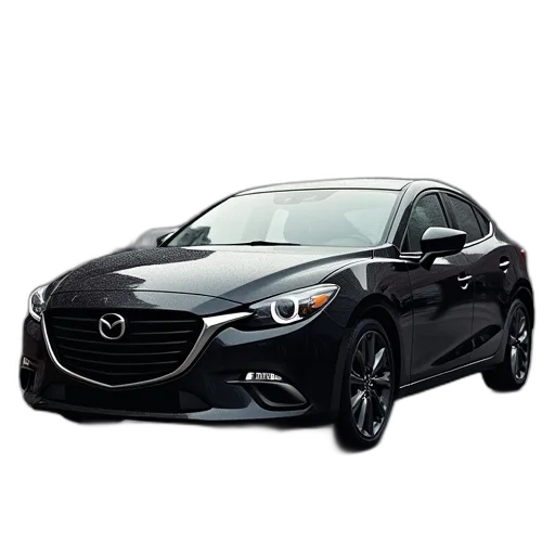 car, black, mazda, door transparent PNG cut-out
