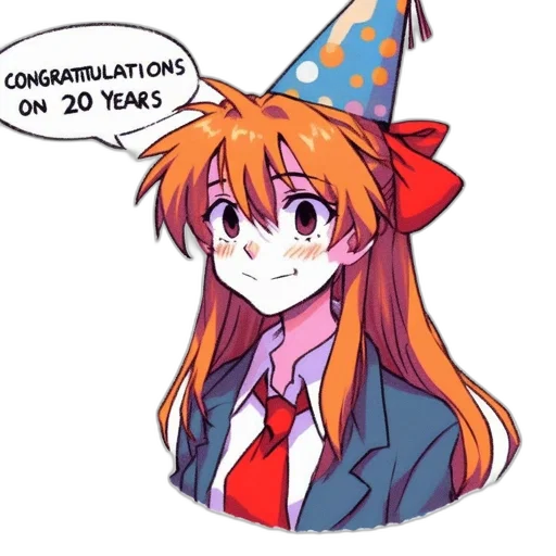 hat, crown, jacket, anime, cartoon, pixel art, vaporwave, illustrated transparent PNG cut-out