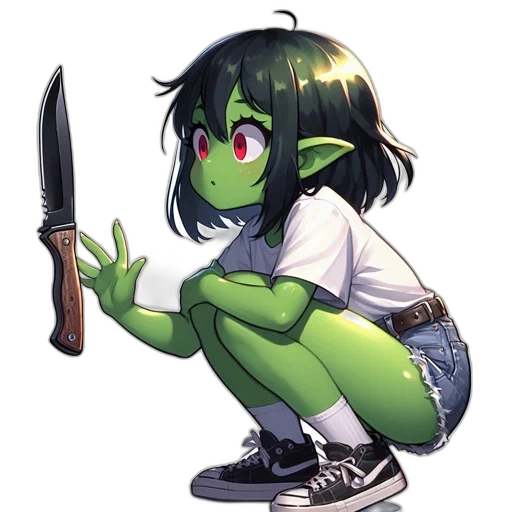 weapon, staff, sword, creature, pixel art, concept art, anime, fantasy art transparent PNG cut-out