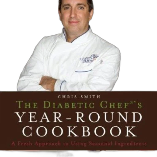 staff, diabetic, chef, year-round, cookbook, chris, smith, fresh transparent PNG cut-out