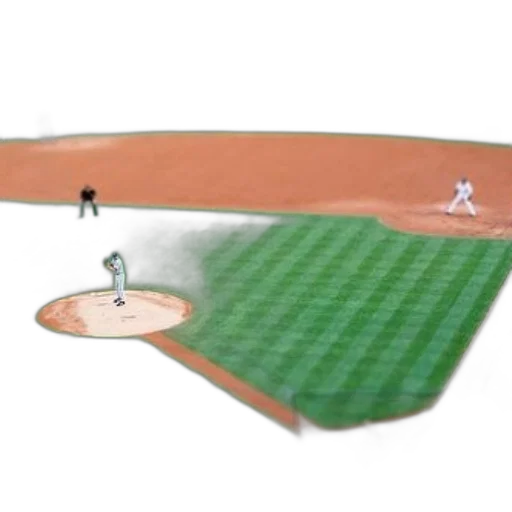 baseball, game, progress, pitcher, mound transparent PNG cut-out