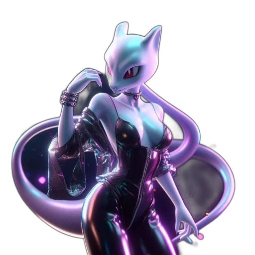 robot, dragon, staff, creature, concept art, 3d render, cyberpunk, fantasy art transparent PNG cut-out