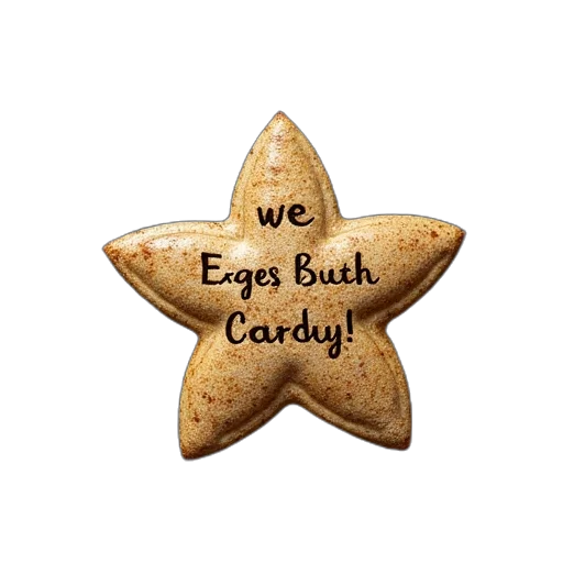 food, card, reads, all, made, star, stuff transparent PNG cut-out
