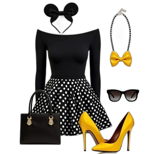 jewelry, cartoon, monochrome, golden, dark, neon, fashion, outfit transparent PNG cut-out