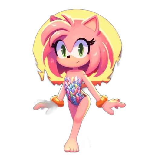 creature, animal, dress, staff, pixel art, concept art, 3d render, cartoon transparent PNG cut-out